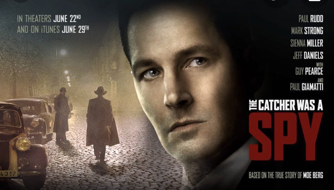 The only way the Moe Berg would get into the <a href="/baseballhall/">National Baseball Hall of Fame and Museum ⚾</a>  based on his career stats as a catcher would have been to buy a ticket.  But his meritorious service w/ US intelligence during WW II earned him a Medal of Freedom &amp; a special display in Cooperstown #TheCatcherWasASpy