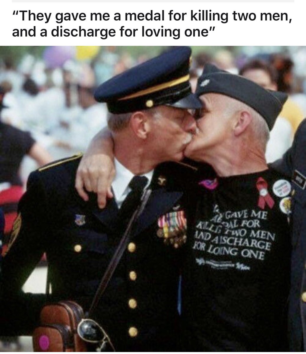 I’m not military, but something I found and wanted to share.
#LGBTQmilitary #LGBTQ #Militarylgbt