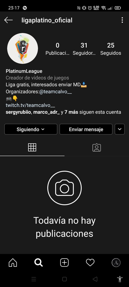 TeamCalvo3's tweet photo. Tenemos nueva Liga, podéis seguirnos y si estáis interesados podéis hablar al MD 
RT se agradece https://t.co/Fc1GKa15bO