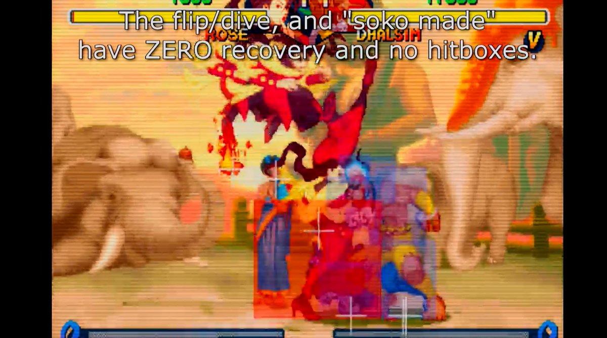 Air Soul Spiral, anyone? Also, complete invulnerability on, Soko Made Yo--which isn't an actual move outside of Alpha Counter?! (clipped from the mentioned vid).