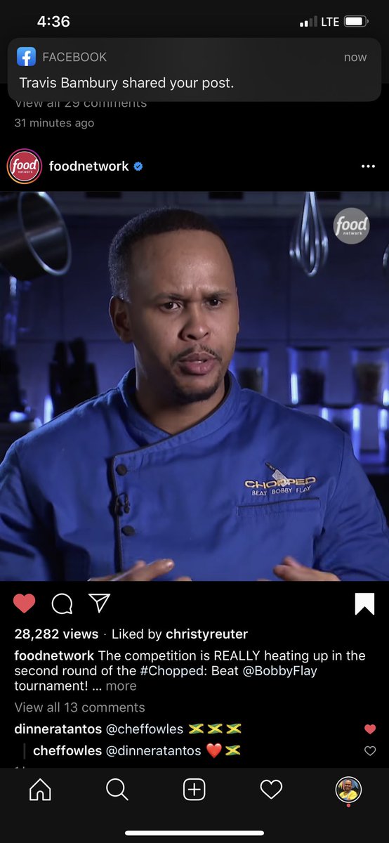 I am back in the CHOPPED kitchen <a href="/FoodNetwork/">Food Network</a> for a chance to take down <a href="/bflay/">Bobby Flay</a> tune in tonight at 9PM EST...
