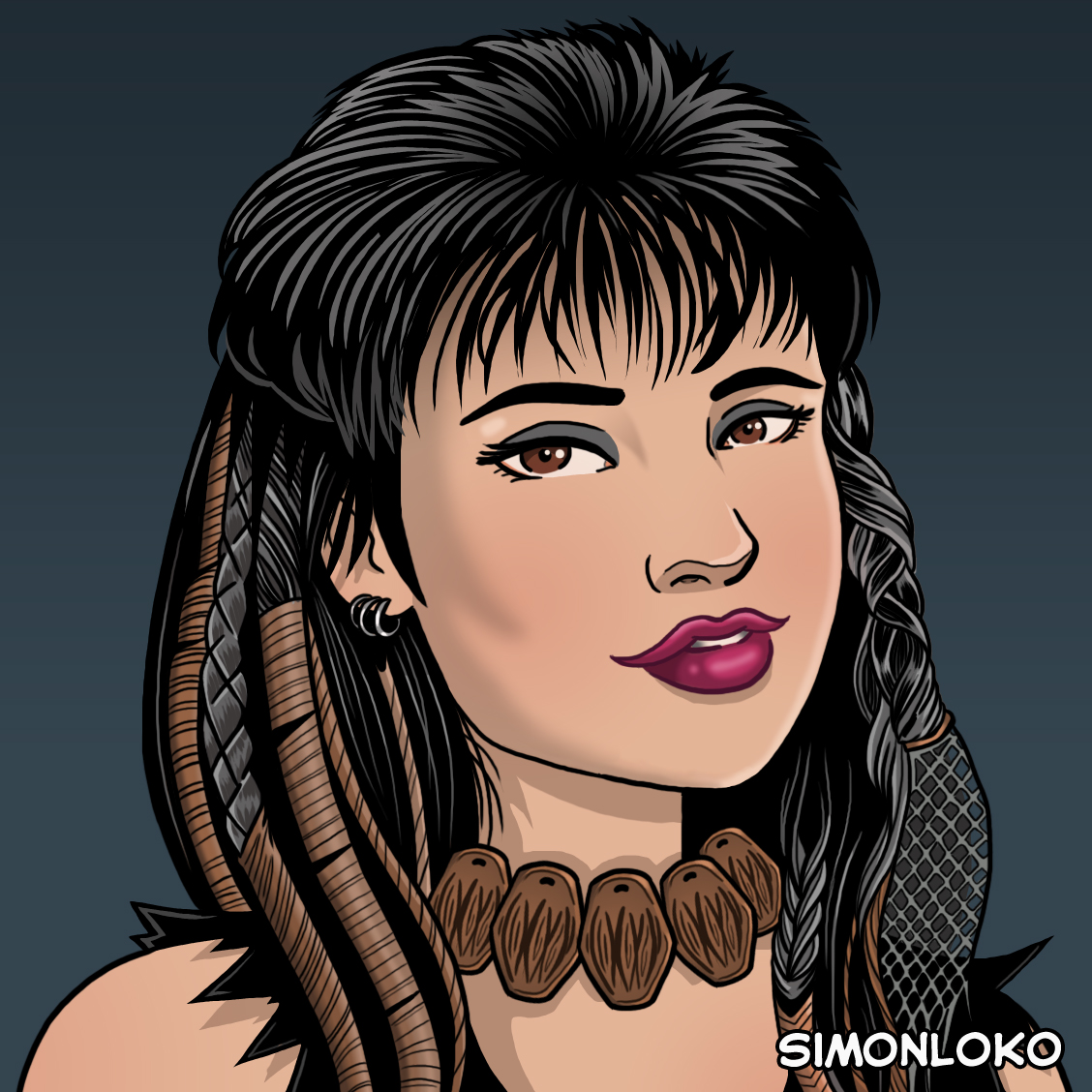 simonloko's tweet photo. TARA @ShiriAppleby
#tara #shiriappleby #actress #actriz #dibujo #xena #xenawarriorprincess #drawing #digitalart #digitaldrawing #simonloko #fanart https://t.co/nWNTTPWvWl