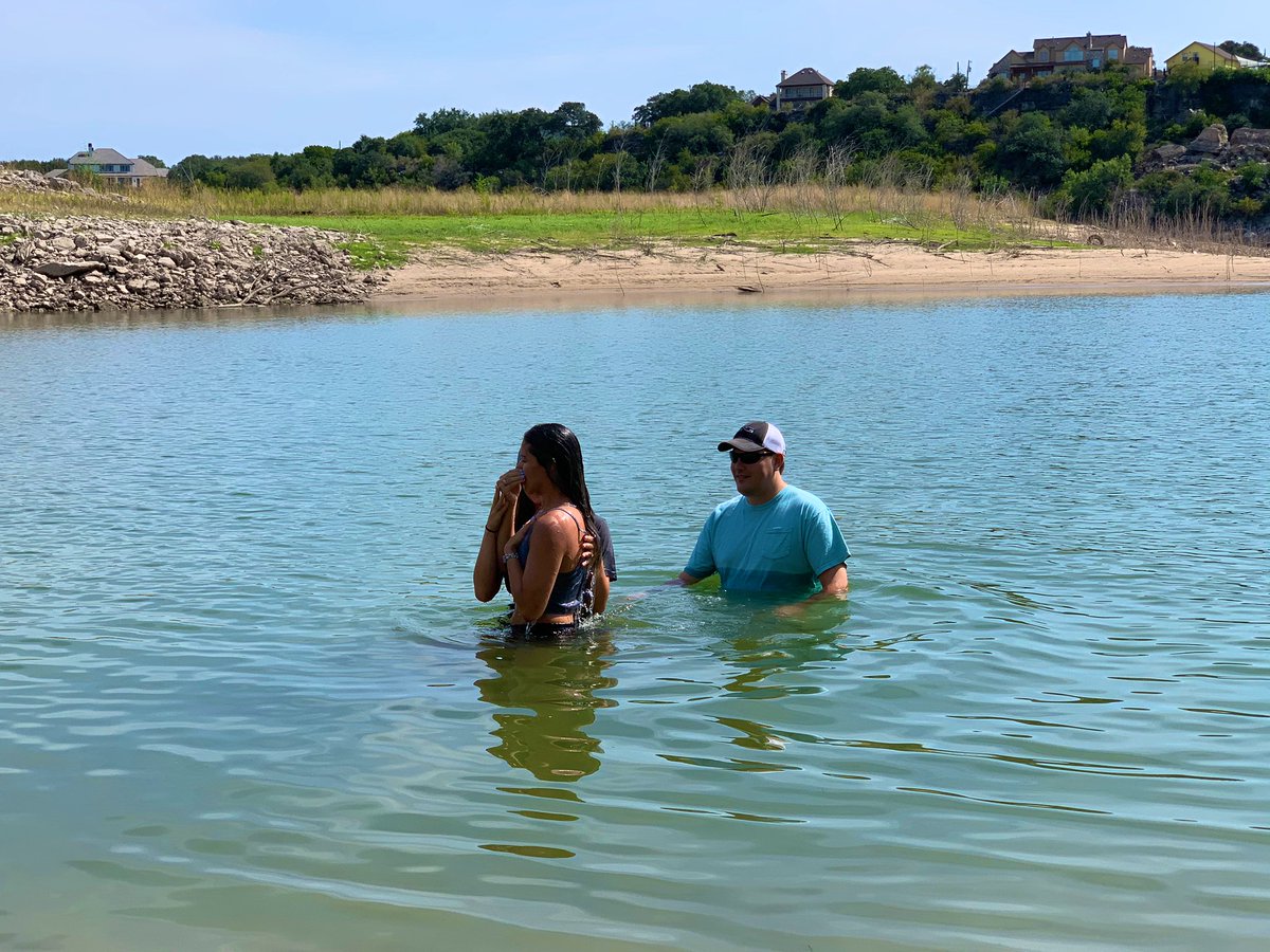 I went down to the lake today and public declared Jesus as my Lord and Savior. 