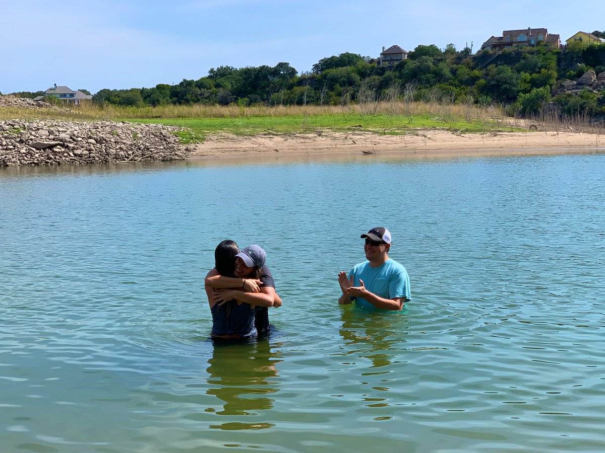 I went down to the lake today and public declared Jesus as my Lord and Savior. 