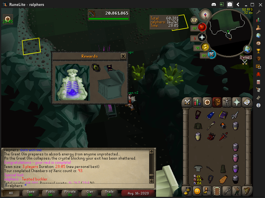 JustMeRalph's tweet photo. First Raids drop on the iron https://t.co/vNAPxTzUPP