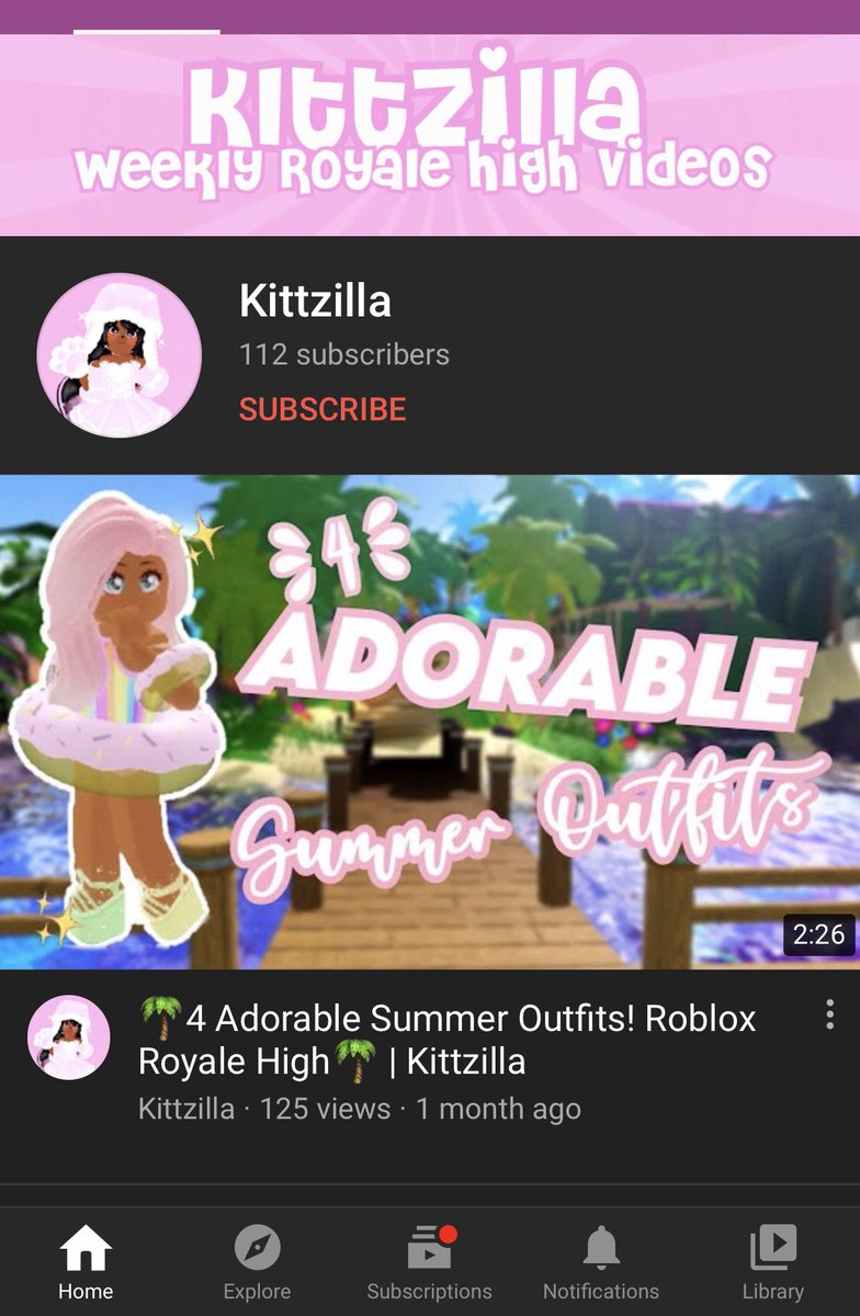 Kittzilla Heaven On Twitter Found This Channel On Youtube It Makes Me Super Uncomfortable They Are Using My Name Uploading Royale High Content This Is Not Me If This - how to change your name in roblox on phone