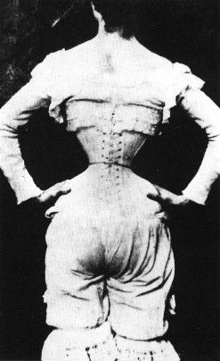 Elisabeth emphasised her extreme slenderness through the practice of "tight-lacing". During the peak period of 1859–60, which coincided with Franz-Joseph's political and military defeats in Italy, her sexual withdrawal from her husband after three pregnancies in rapid succession