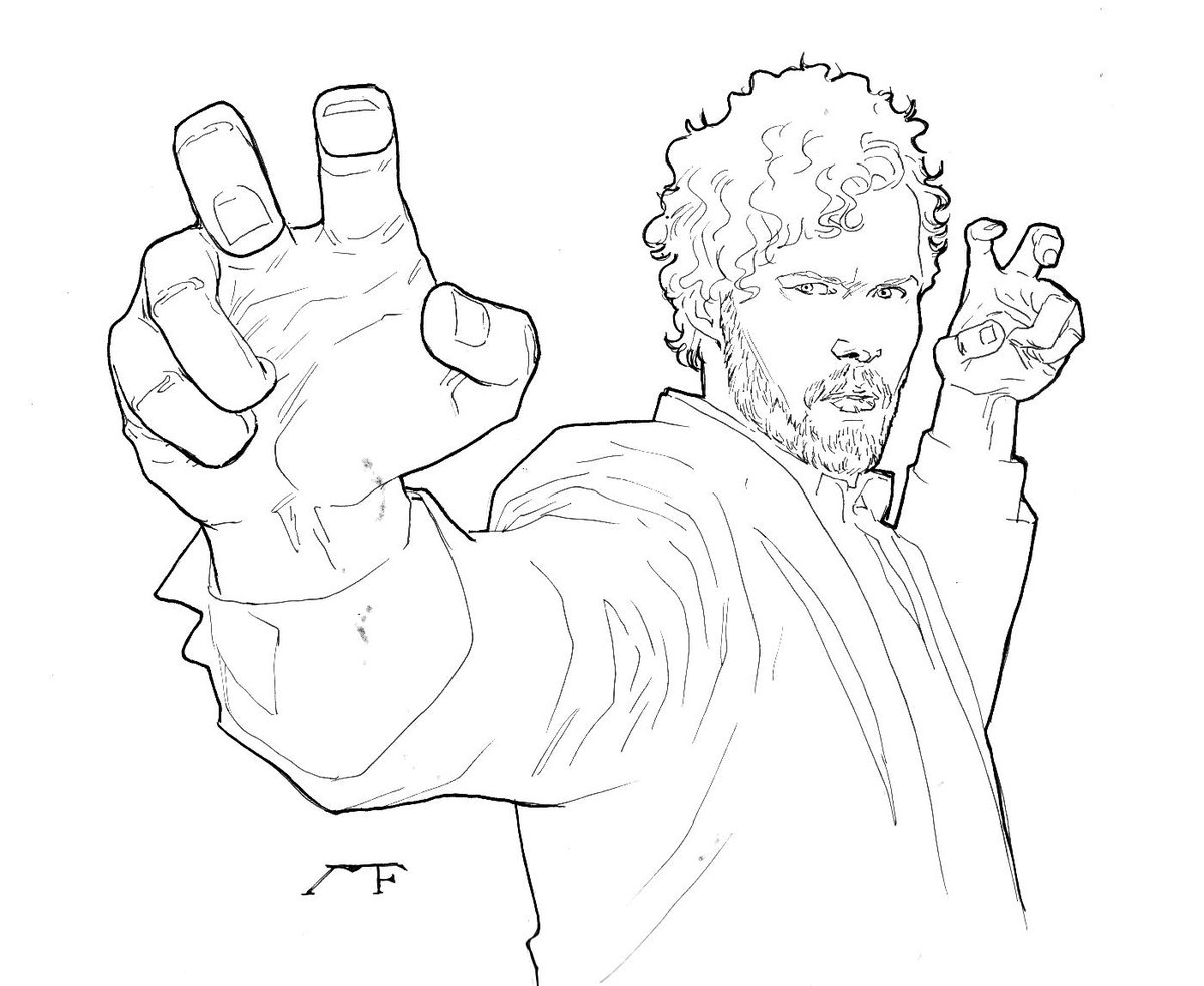 marcofodera's tweet photo. #finnjones #ironfist #Marvel #marvelknight #sketch #actor #Fanarts #Netflix #dannyrand https://t.co/KY97h797fy
