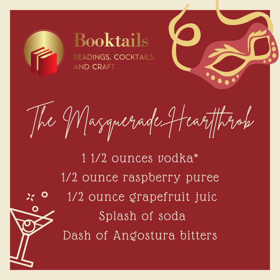 hotredheadmedia's tweet photo. See below for the recipe for this month's Booktails featured custom cocktail for author @shaindelr. Drink this while listening to #Booktails Episode 2 on SECURE YOUR OWN MASK at: https://t.co/5uLgAF7XcF 
#cocktail #recipe #podcast #books #cocktailrecipe #customdrink #bookstagram https://t.co/DNEX5kfShm