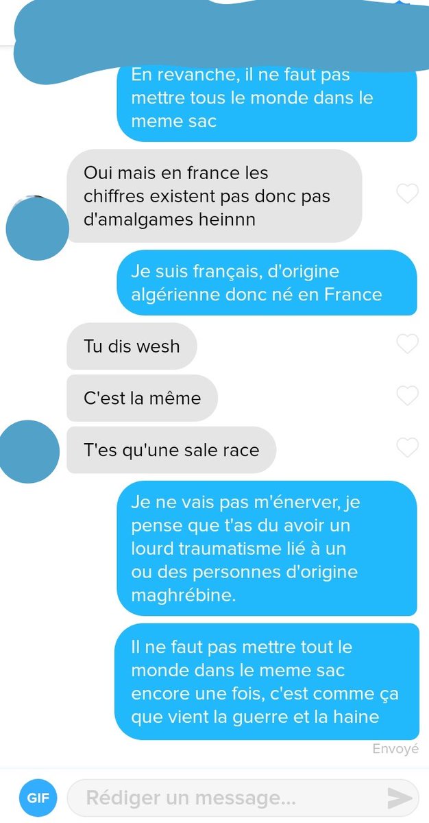 khebal_sofiane's tweet photo. Un macho degueu doublé d'un raciste, waouuuuuu https://t.co/ankgD5QSR0