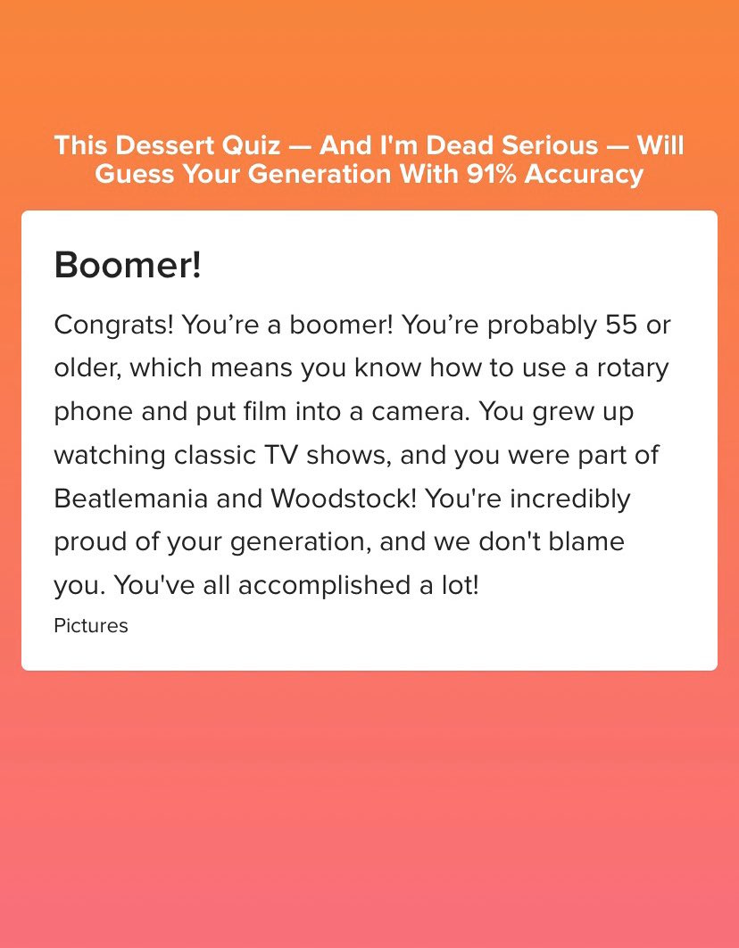 lydiafhall's tweet image. Ummmm...no, Buzzfeed. #notaboomer