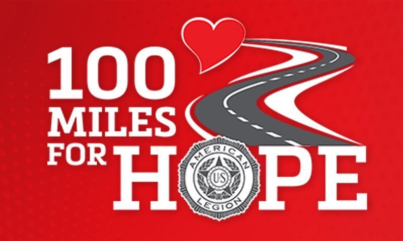 AmericanLegion's tweet photo. Want to help us raise funds to provide critical grants for #military &amp; #veteran parents in unexpected financial crises, &amp; support our service officers?
It’s easy. 🏃, 🚶, 🚴, 🏍️ or 🏊 100 miles between now &amp; #VeteransDay.
Learn more: https://t.co/6Z7sPH04V5. #100MilesForHope https://t.co/wAtREb2LCa
