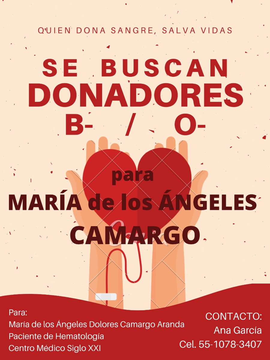 anasofiagnc's tweet photo. Por favor ayúdenme con RT y si pueden donar por favor háganlo. Se están tomando todas las precauciones. Los pacientes nos necesitan 🙏🏻❤️ #DonaSangre #donavida https://t.co/9bV9TK9k2V
