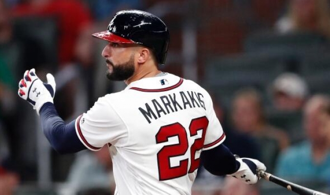 Meridianoonline's tweet photo. #Markakis impulsó 3 carreras para que #Bravos blanquean a #Marlins ⚾️🔝 https://t.co/TzlpBr3GlD https://t.co/mRugJyhTfY