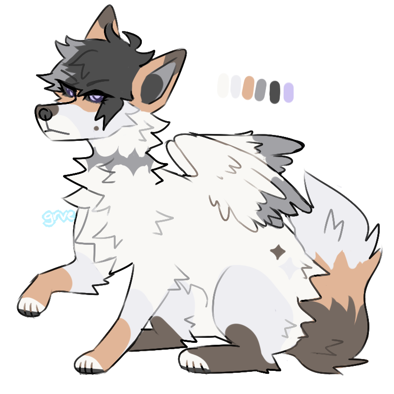 gelrune's tweet photo. god i SUCK AT WINGS um
adopt auction!
sb: $5
ab: $40
hsgdjf if the auction doesnt work out he'll become an ota
rts + likes appreciated!
#adoptable #adopt #caninedesign #furryadoptable https://t.co/p2OdAhZIkR