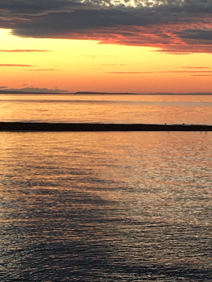 DavidMcArthur9's tweet photo. Sky around Parksville this evening.... a #ToniOnley painting https://t.co/c9FRWwJ3I0