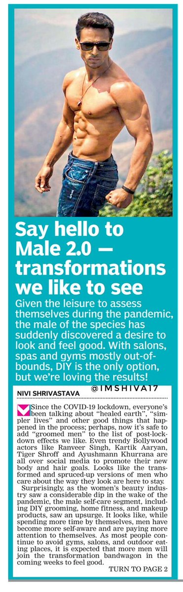 imshiva17's tweet photo. Say hello to Male 2.0 -
transformations we like to see.

Bollywood actors #RanveerSingh , #KartikAaryan , #TigerShroff
and #AyushmannKhurrana 
are all over social media to promote
their new body and hair goals 

@iTIGERSHROFF @RanveerOfficial @ayushmannk @TheAaryanKartik https://t.co/Pw0GbcAhxa