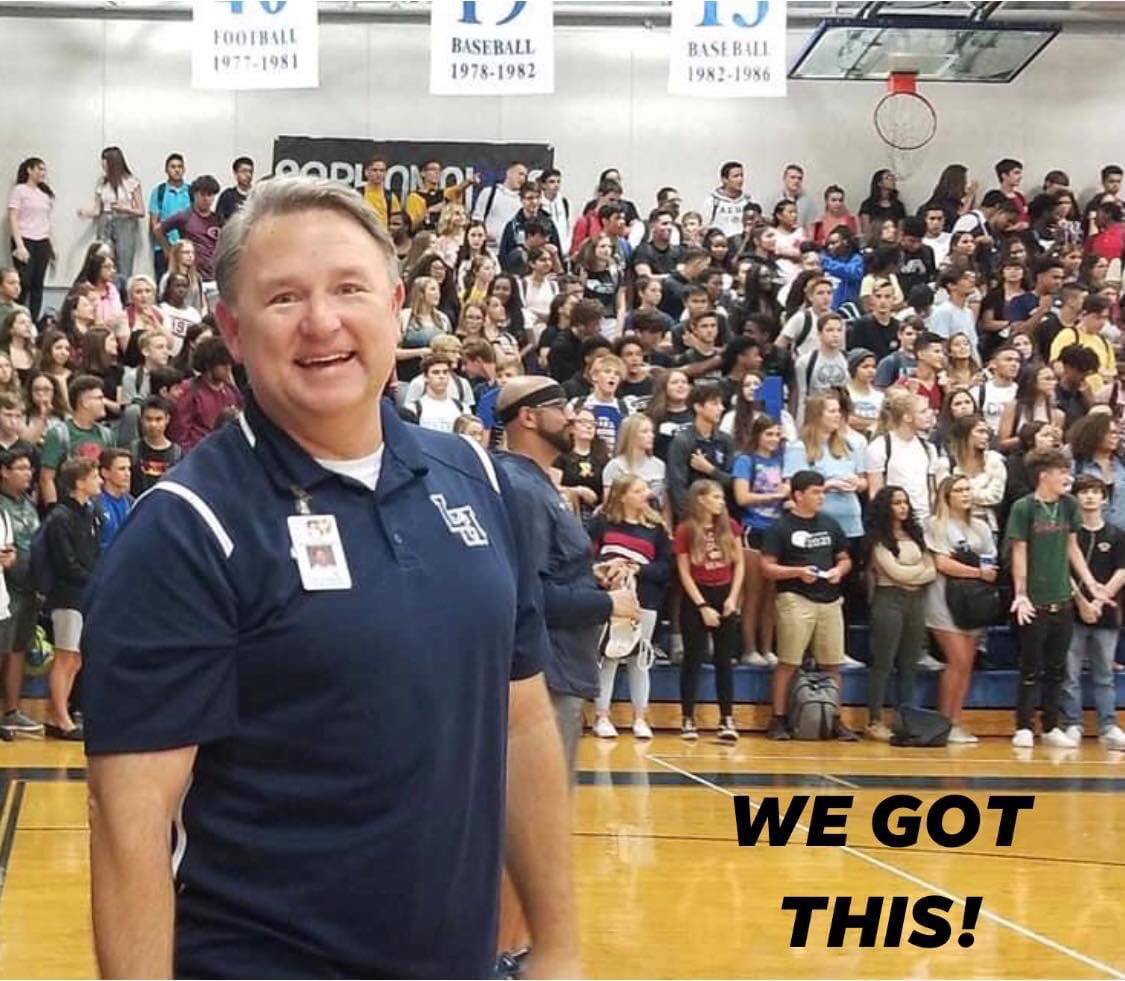 I have been in the classroom teaching high school students for over 26 years. The first day of school is always exciting for students and teachers. 

Tomorrow, let’s walk into the classroom with faith, not fear. 

We got this! 

#theyearoftheteacher