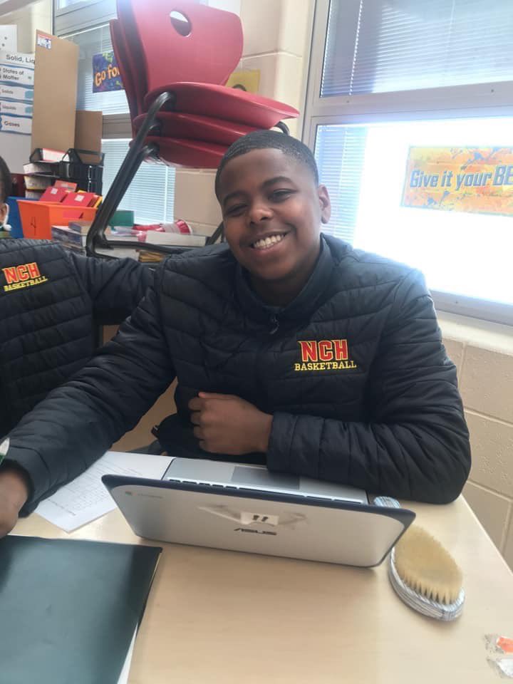 CulDeSacKing's tweet photo. It’s been 1 year since WE lost NCH Basketball Player Ike Moore! WE think about him every day & the impact he had on others! LLIKE! @NCHSecondary @NCHSup @AthleticsNch @NCHCitySchools @jatara_ @jasmineminortv @Hakeemtnt @NCHCurriculum @nchkemphaus @NCHHighSchool https://t.co/dZgNS4Ckpy