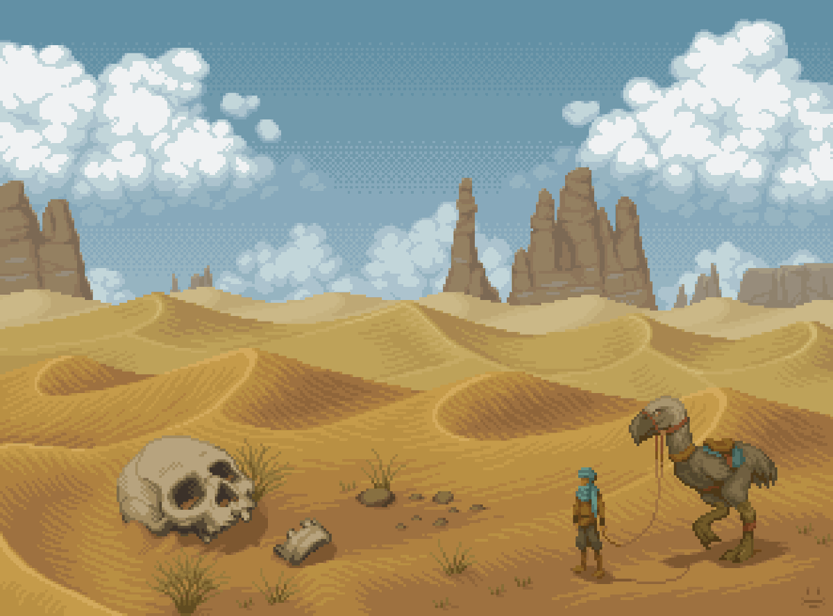 Grandero_Pixels's tweet image. "The Giant"
#pixelart #illustration #gameart