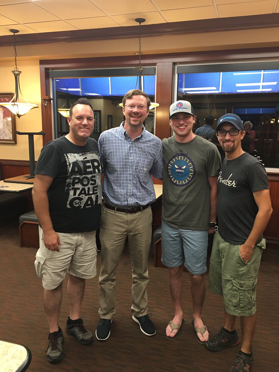 summittrace's tweet photo. Thanks to Pastor Scott, aka Tweedle G, for all the laughs tonight and for introducing us to Skyline Chili. We had an awesome time and can’t wait to do it all again. https://t.co/ICgYP4tYxE