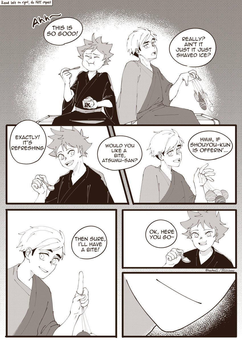 still thinking about ennichi festival atsuhina 
#haikyuu #atsuhina #侑日 