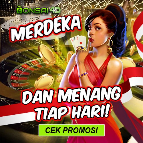 bonsai_4d's tweet photo. Dirgahayu RI Ke-75
Jangan takut kalah, jangan putus asa!
https://t.co/z5uytZsmZZ
#Bonsai4D #JudiOnline #situsjudionline #bandarjudi #bandarjudionline #togelonline #judibola #pokeronline #slotonline #Indonesia #agenjudi #bandartogel #agentogel
#HUTRI75 #Merdeka #IndonesiaMerdeka https://t.co/GJz9pww9wj