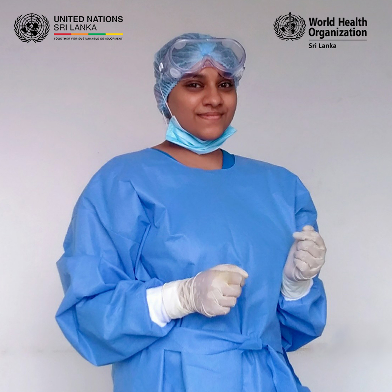 UNSriLanka's tweet photo. 'This virus has an impact on all our lives, regardless of any religion or creed. To defeat it, we all need to work together' - Dr. Sathyani Wevita
#HumansOfHope with @WHOSriLanka
Read her full story 👇
#31DaysOfYOUth #IYD2020 #COVID19 #COVID19SL #BuildBackBetter #lka https://t.co/yeoQPioN6P