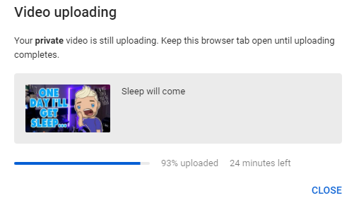 odduckoasis's tweet photo. When you're trying to upload stuff for something casual... yet you know, kind of an important client...
and you only have 5mb upload speed...
It's 9:30pm
This started at 4pm....
😑🤣😑
@HarrisHeller #5mb #slowas #ugh https://t.co/vv6GEpamVd