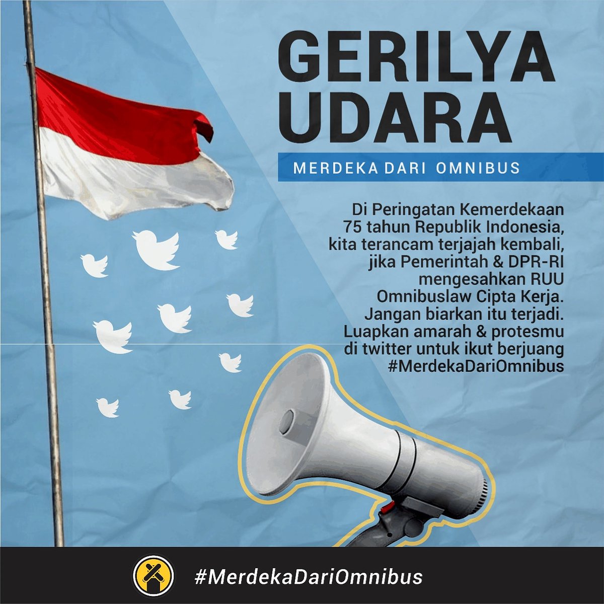 allink's tweet photo. #merdekadariomnibuslaw https://t.co/gCILqCkzu8