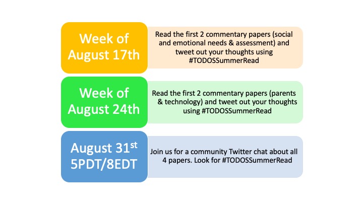 movedtoblusky's tweet image. It&apos;s time for the final iteration of #TODOSSummerRead. This coming week read &amp;amp; Tweet about the first 2 of our 4 commentary papers. bit.ly/TODOSSummerRead