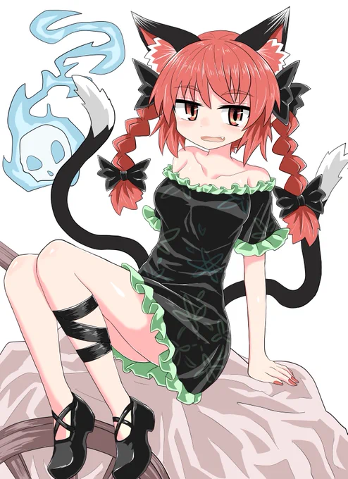 お燐ちゃんです 