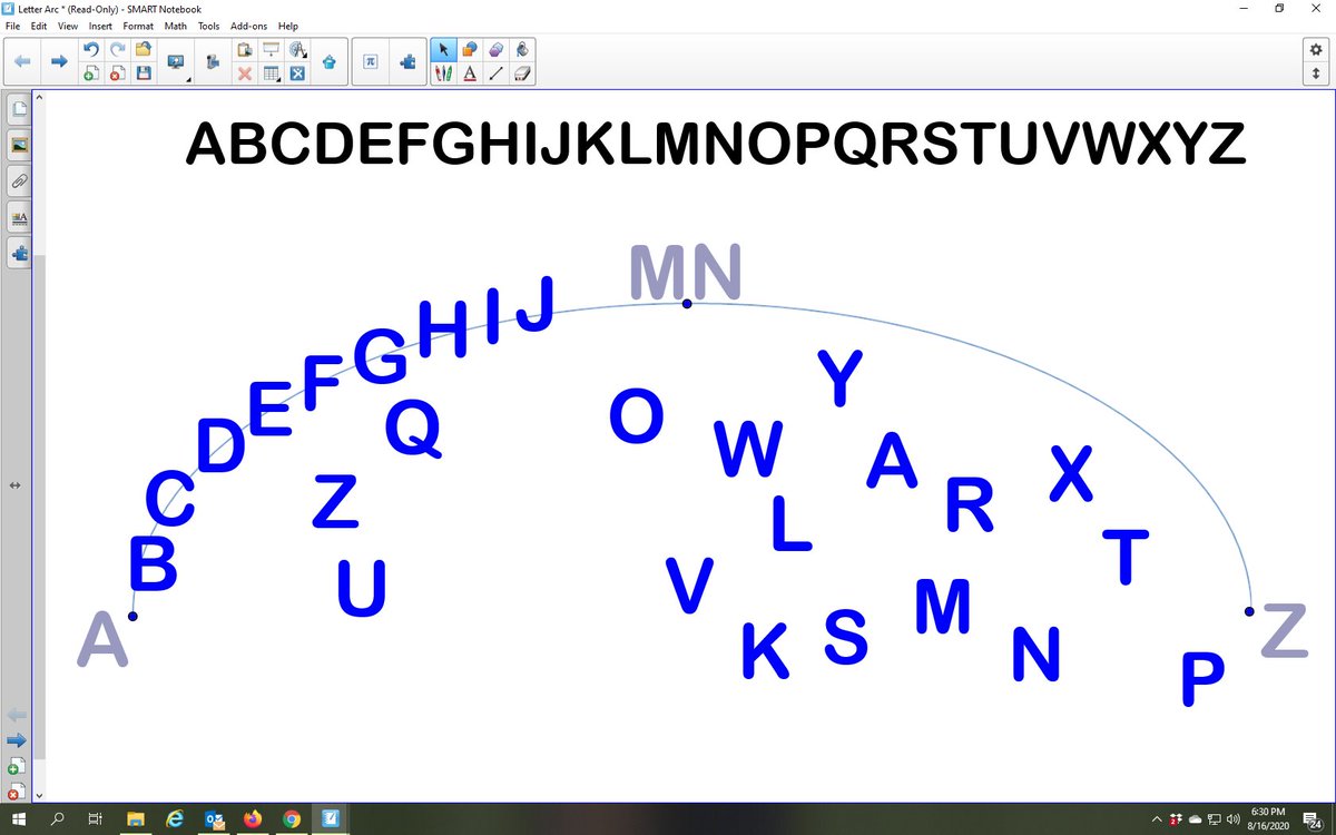 Finding some great resources on smart exchange for my students to manipulate the alphabet arc virtually! #ACEcubs #katydyslexia