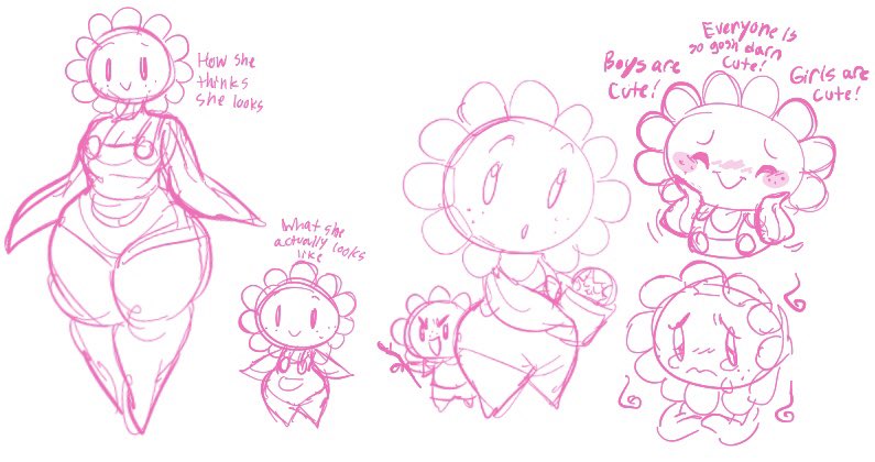 Another oc of mine, Flow the lovely sunflower 