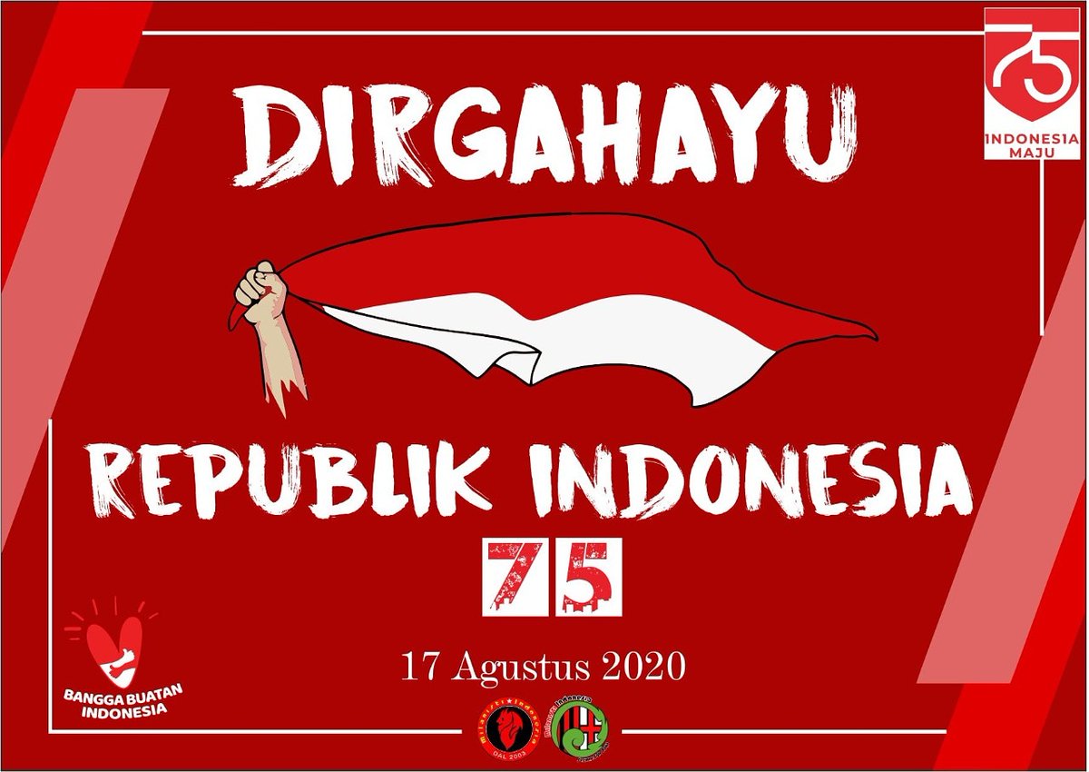 Dirgahayu Republik Indonesia 75 Tahun

#dirgahayurepublikindonesia #IndependenceDay #indonesiamaju #indonesia75th