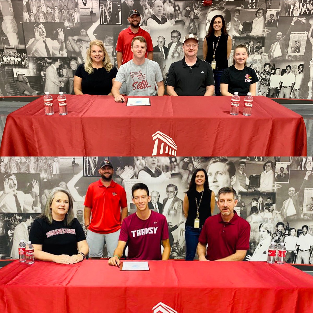 taylor_golf's tweet photo. The 2019 TCHS Team State Champions seniors Rhett Cox and Ethan Anderson, signed their intent to play golf for Transylvania University in private ceremonies over the summer. These two seniors were a pivotal piece in successfully defending our State Championship. https://t.co/288FhLz6me