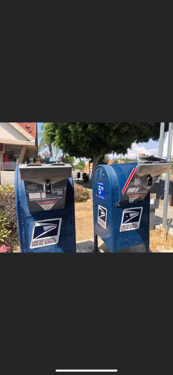 All over Los Angeles, post office boxes have been locked along with the office lobbies. I’m shocked, and have asked @RepAdamSchiff to help. This isn’t a drill.