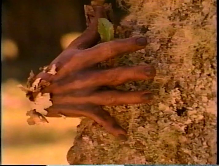 Trash_Mex's tweet image. Flaco Guzman has &quot;the mark&quot;.. to something! Felicia Mercado is a witch &amp;amp; a wooden severed hand comes to life. What happens in La Huella (1991) is for you to find out by reading my review! 

trash-mex.com/2020/08/La-Hue…

#mexicanhorror #cinemexicano #mexploitation #feliciamercado