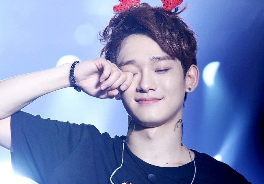 - Jongdae happy :] ♡