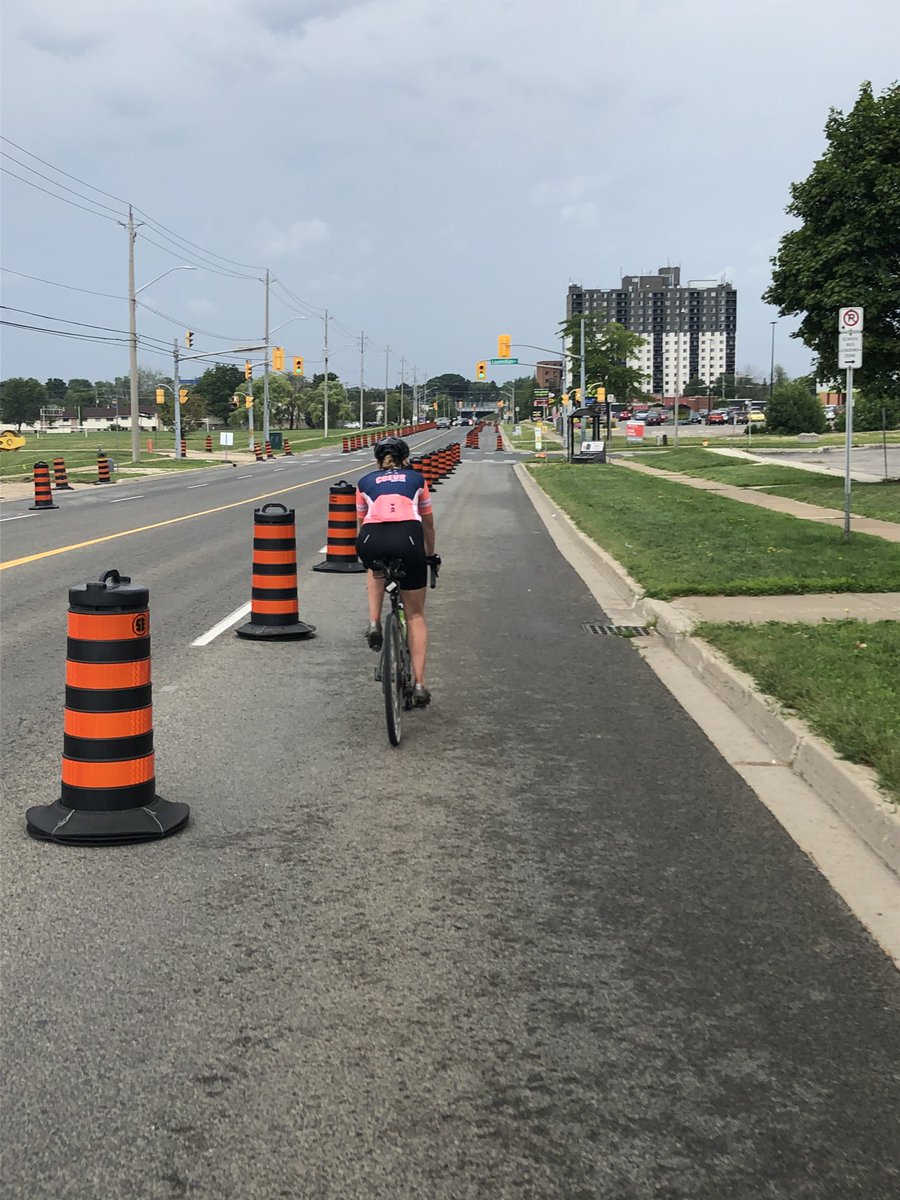 alexthetrihard's tweet photo. @570NEWS It was awesome being able to ride the bike lanes on our ride today. I don’t see any cars so maybe bikes can have all the lanes https://t.co/jqRU4yySKD