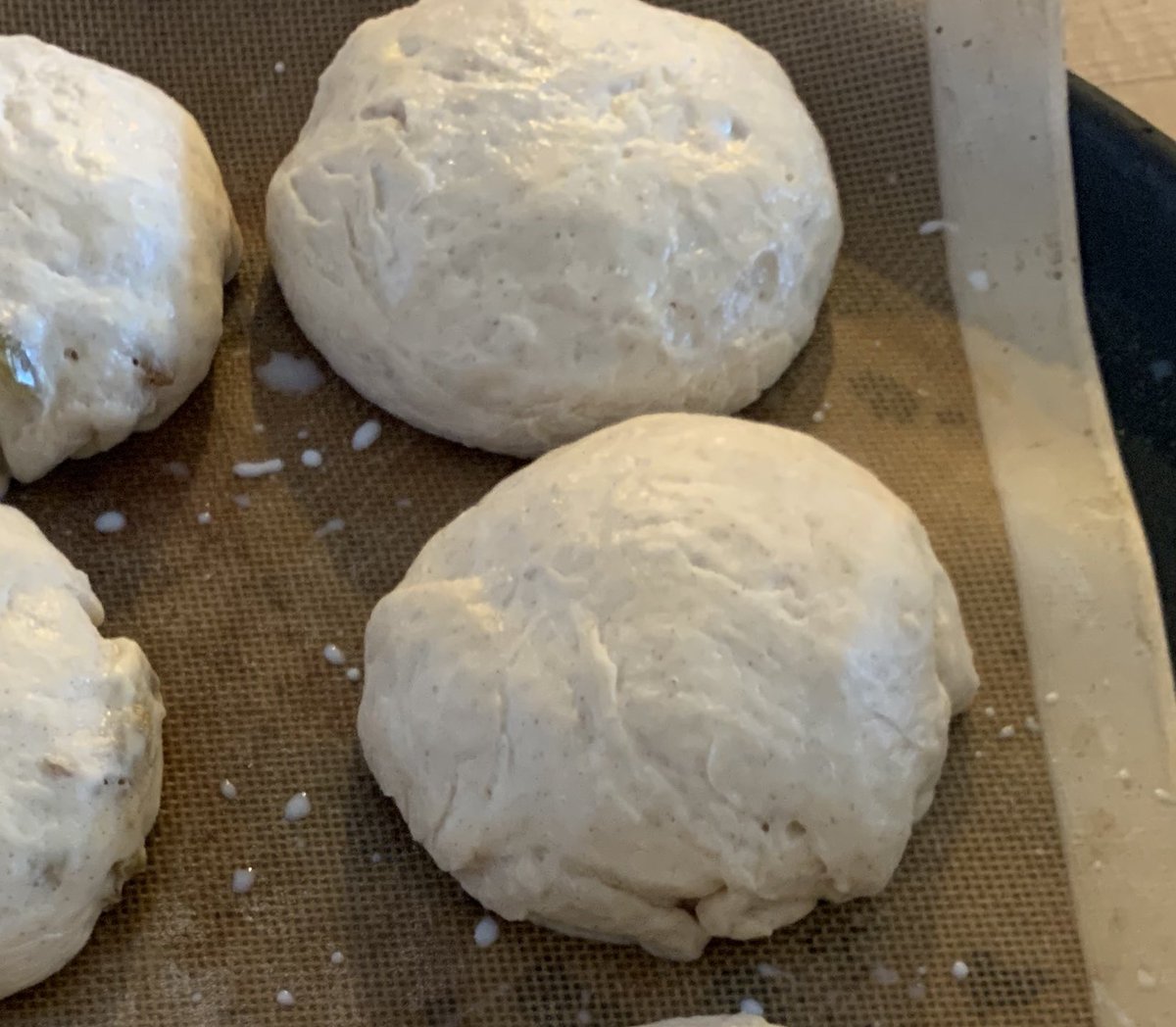 Reasy to go in the oven #british #teacakes