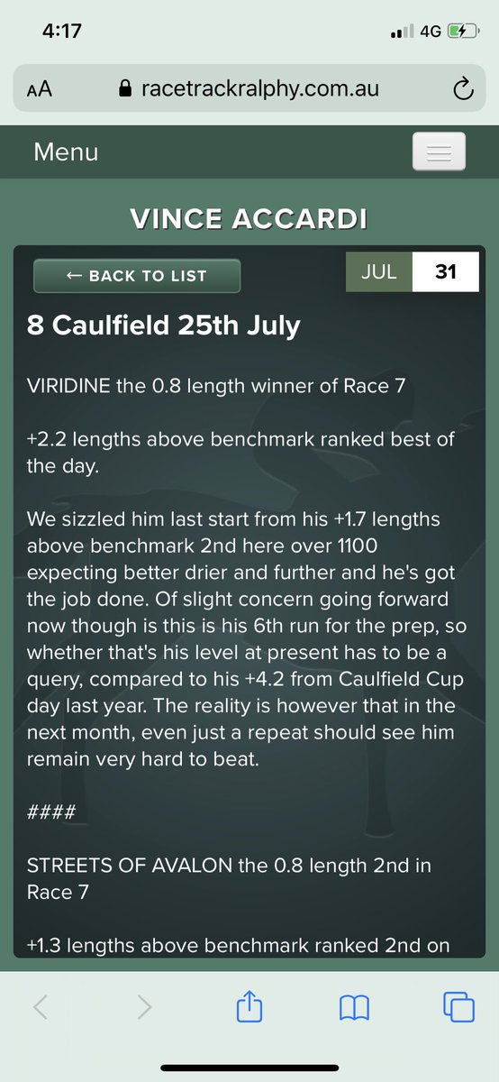 rtralphy's tweet photo. Caulfield Race 7: Viridine two excellent Caulfield runs in July, was excellent again despite 3.5kgs more 😱. Hi 👋 to those on She Shao Fly on the #allimportant weight swing 😎. Age of Chivalry super and back in town 👊, Begood Toya Mother ✅ Bumper Blast 🤔 https://t.co/L7H9iho0Pi