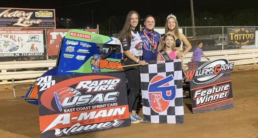 Sharp_Advantage's tweet image. Sharp Advantage new customer Steven Drevicki wins at Williams Grove PA in the USAC East Coast Sprint Car Series using our custom fitted seat insert.   Congrats!!  #Safety #CustomFitted