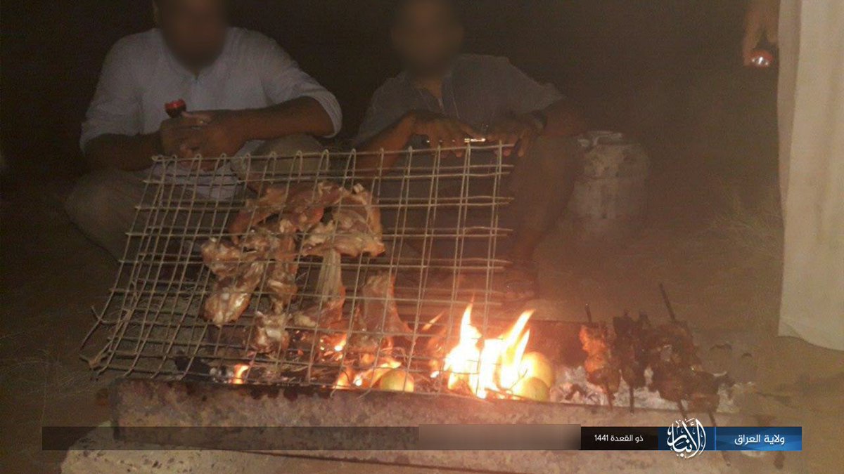 IS BBQ, Anbar governorate, Iraq: #JihadiFood