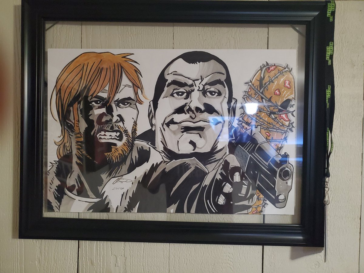 Riccal23's tweet photo. And heres @O_RodriguezIII finished original on my wall. https://t.co/lqnZ63OMoA