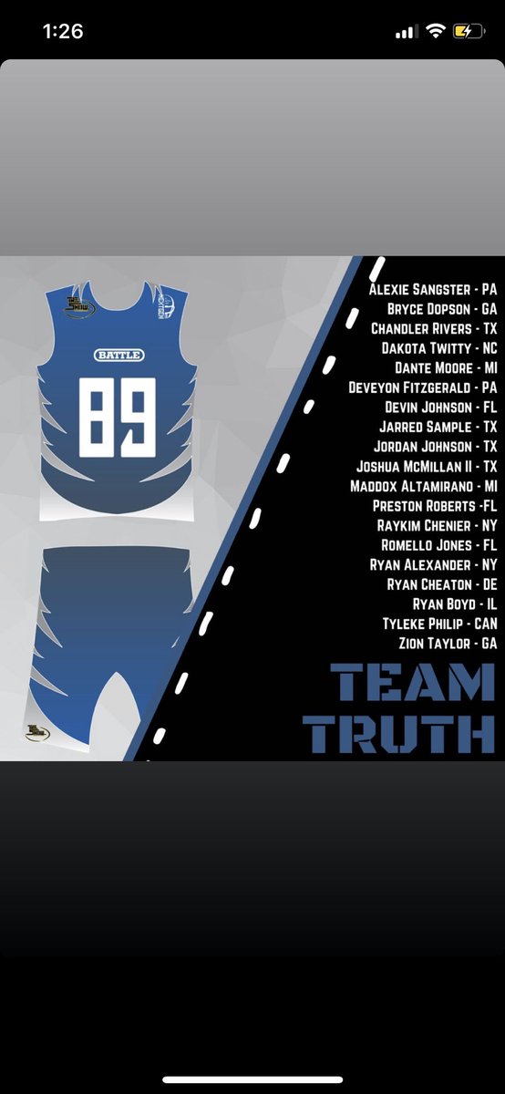 AlexieSangster's tweet photo. THANK YOU @NextGenAACamp @EdOBrienCFB @jhadnottFBU FOR ALLOWING ME TO SHOWCASE MY TALENTS AT IMG ACADEMY I APPRECIATE IT A LOT THANK YOU.❤️ #teamtruth #classof23 #nothingbutBusiness https://t.co/W6M8ScduXo