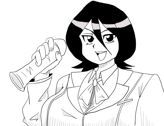 バイブをもつルキア 