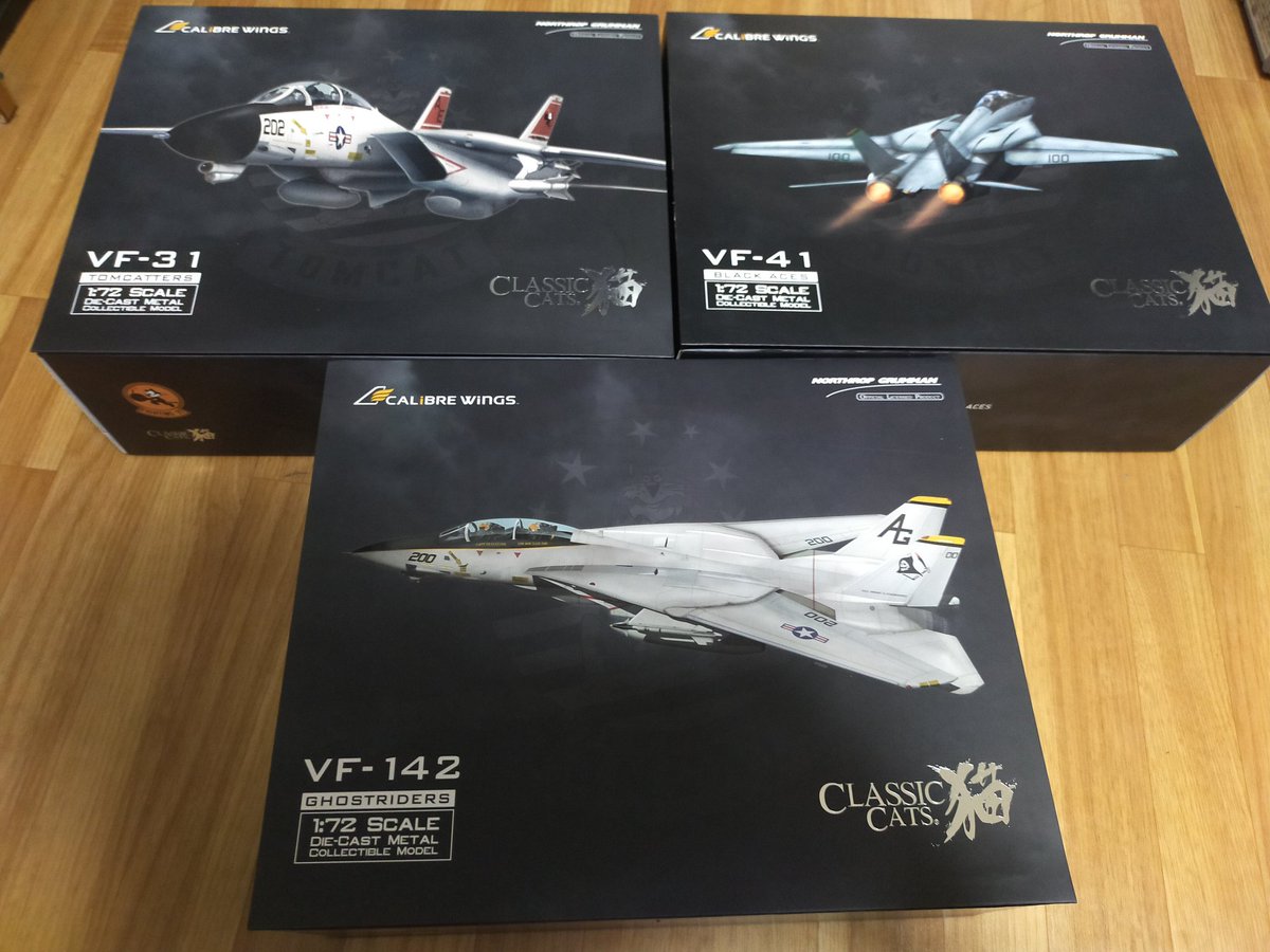 TakaDx1's tweet photo. モナキャットに続いて…
#Calibrewings
#F14 #TOMCAT
#VF31 #VF41 #VF142 https://t.co/GyVaYybGPg