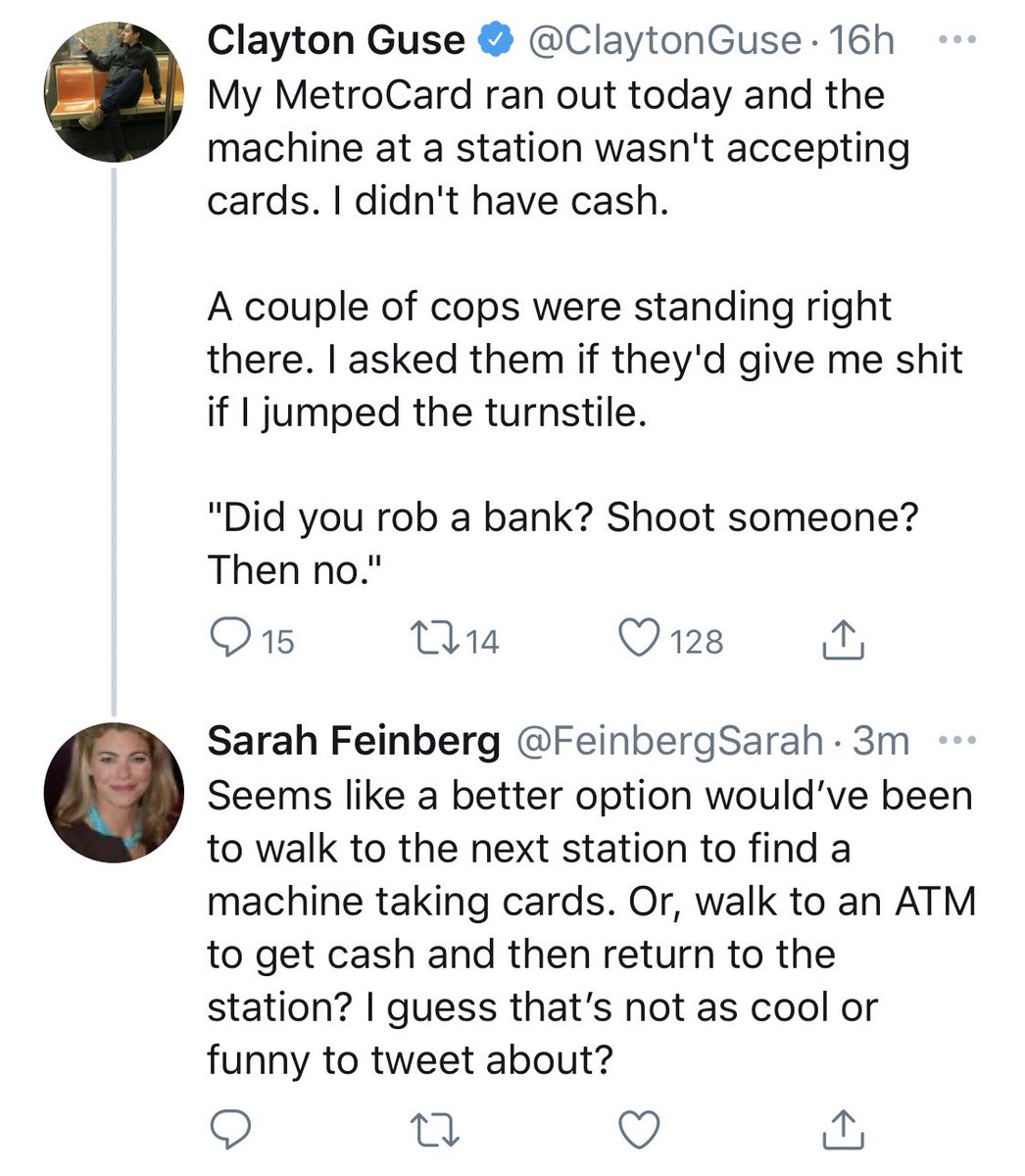 Can @sarahfeinberg of the @MTA get any more ableist than this 🗑response? #FTP #endbrokenwindows #fullaccessibility 👩‍🦼👨‍🦯 #swipeitforward cc:@MarketUrbanism