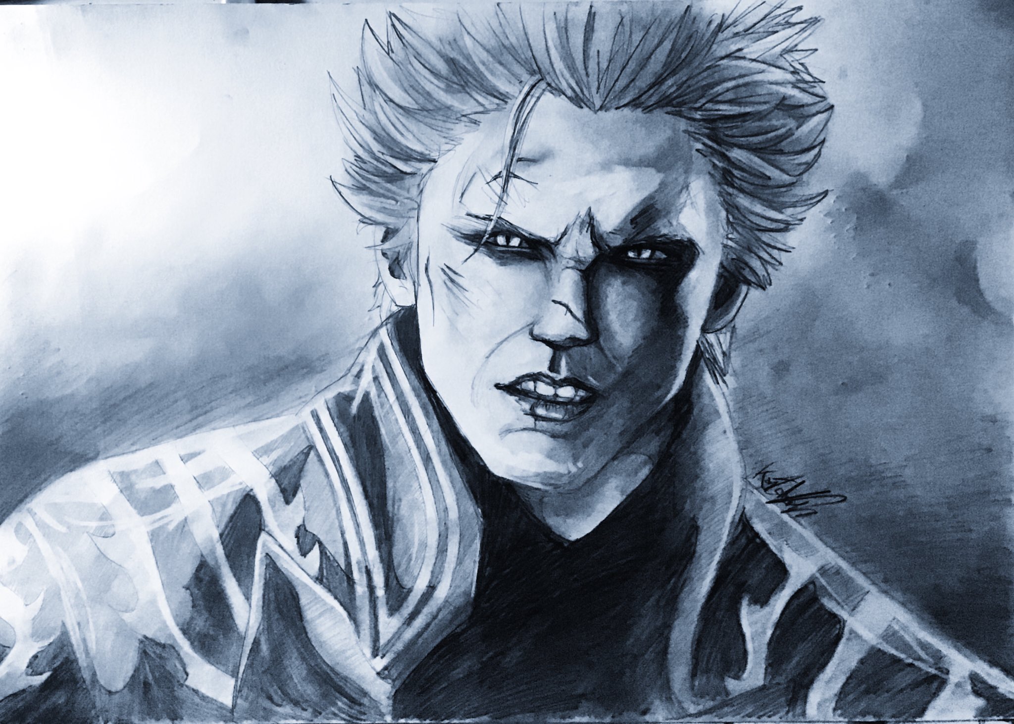 Vergil, Wiki Mangaka art